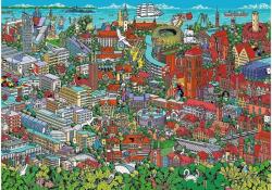 Trefl 10924 - 40 Éves Jubileum - Háromváros - 1000 db-os puzzle (10924)