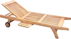 HORECANO JAVA-ECO-Шезлонг със странична поставка 200x65xh35cm (TLL 008) (0195359)