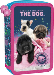 DERFORM Penar școlar echipat Derform The Dog - cu 2 fermoare (67909) Penar