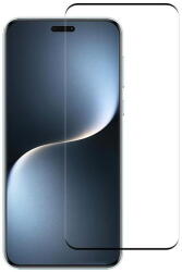 Temp-glass6312737624893 Honor Magic7 Pro Fekete 3D-teljes lefedettséget biztosító karcálló, ütésálló kijelzővédő üvegfólia, 9H tempered glass, törlőkendővel (Temp-glass6312737624893)