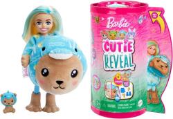 Mattel Chelsea Cutie Reveal Meglepetés Baba Plüss A Plüssben Maci-Delfin (HRK30-HRK27) - hellojatek