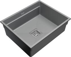 Gamma Decor 6050, 1 rekeszes gránit mosogató 600x500x220 mm, szürke, GMA-ZLE000114 (GMA-ZLE000114)