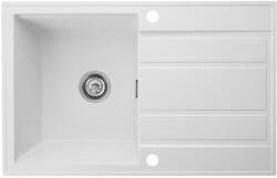 Gamma Modern 8050, 1 rekeszes gránit mosogató 790x500x210 mm, fehér, GMA-ZM-8050-WH (GMA-ZM-8050-WH)