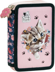 DERFORM Penar școlar echipat Derform Cleo & Frank 41 - Cu 2 fermoare (95513) Penar