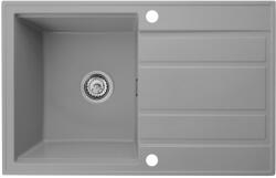 Gamma Modern 8050, 1 rekeszes gránit mosogató 790x500x210 mm, szürke, GMA-ZM-8050-G (GMA-ZM-8050-G)
