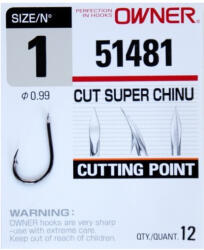 Owner Hooks Cut Super Chinu horog, 2, 13 db (O51481-2)