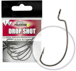 Predator-Z PZ Drop Shot horog, #4, 5 db (CZ0115)