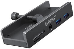 ORICO MH5PMM USB-C HUB 2x USB-A 3.0 + SD&TF + 3.5mm Audio - Fekete (MH5PMM)