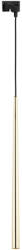 TK Lighting 1xG9 fekete sínes függeszték fekete/arany Elmark (ELM 5750)