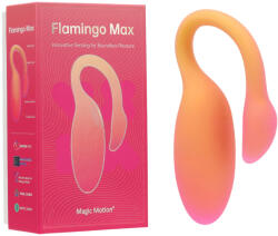 Magic Motion Flamingo Max - носимо вибриращо яйце с управление чрез приложение (оранжево) - desirel