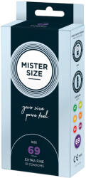 MISTER SIZE - тънък презерватив - 69 мм - 10 броя - desirel