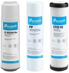 Ecosoft 3-Stage víztisztító szűrőbetét készlet-3, 10″ (SET-3-ECO)