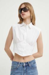 HUGO BOSS ing női, galléros, fehér, slim, 50515422 - fehér 38