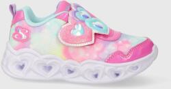 Skechers gyerek sportcipő HEART LIGHTS LOVIN REFLECTION lila - lila 23