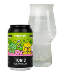 MONYO Brewing Co. Tonic - Yuzu - Kaffir Lime - 0% 0, 33l (alkoholmentes)
