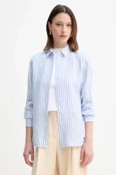 Max Mara len ing női, galléros, regular, 2515111052600 - kék 36