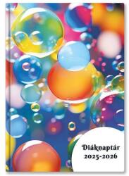 Toptimer Diák zsebkönyv TOPTIMER papírborító B/6 heti 120x170mm Gömbök 2025-2026 (26D100J-00E) - fotoland