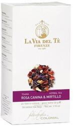 La Via del Tè Herbatea LA VIA DEL TÉ csipkebogyó-áfonya 15x2, 5 g ( CR103) - fotoland