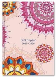Toptimer Diák zsebkönyv TOPTIMER papírborító B/6 heti 120x170mm Mandala 2025-2026 (26D100J-00H) - fotoland