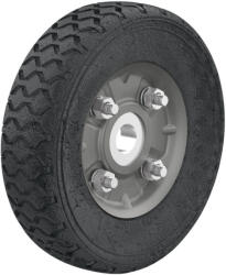  PRETUL RD-61 Tömör gumikerék molnárkocsihoz, 1 csapággyal, 150 mm (45481) (T45481)