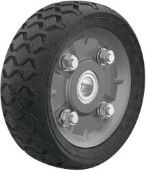  PRETUL RD-62 Tömör gumikerék molnárkocsihoz, 2 csapággyal, 150 mm (45480) (T45480)