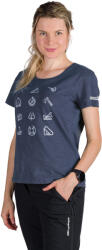 Northfinder Tricou tehnic outdoor bumbac organic femei Candice bluenights (108279-464-105)