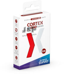 Ultimate Guard Cortex Sleeves Matte Japanese Size Red 62x89mm - Piros (60db/csomag)