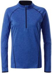 Daiber Tricou functional de damă cu mânecă lungă JN497 - Albastru prespălat / albastru închis | M (JN497-1752235)