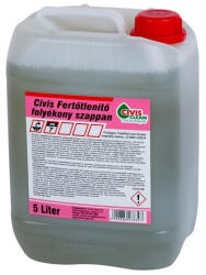 Cívis Folyékony szappan fertőtlenítő hatással 5 liter Civis (CFFSZDDCL5) - iroszer24