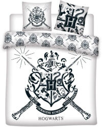 Aymax Harry Potter White dupla, kétszemélyes ágyneműhuzat 240×220cm, 65x65 cm (AYM076547)