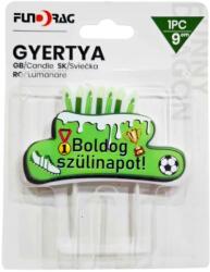Tortagyertya focis Boldog Szülinapot felirattal 9 cm 653109 (653109)