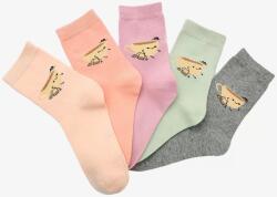  Női normál szárú zokni 5pár (WP2065)