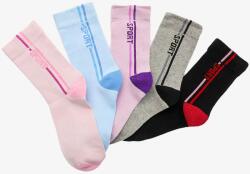  Női normál szárú sport zokni 5pár (WP2017)