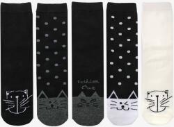 Női normál szárú zokni 5pár (WP2085)