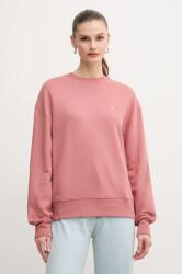 Calvin Klein pamut melegítőfelső narancssárga, női, sima, K20K208092 - narancssárga M
