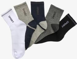  Női köztes szárú sportzokni 5pár (WP3500)