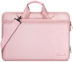 Laptop táska, 13 - 14" készülékhez, vállpánttal, TP Pocket Bag, rózsaszín - domshop