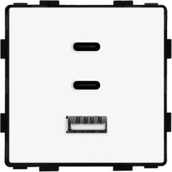Tosyco Modul încărcător 1 x USB 1.1 A cu indicator LED [CLONE] [CLONE] [CLONE] (TOS-GAN65W-W)