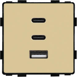 Tosyco Modul încărcător 1 x USB 1.1 A cu indicator LED [CLONE] [CLONE] [CLONE] (TOS-GAN65W-G)