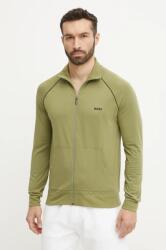 HUGO BOSS kapucnis pulcsi otthoni viseletre zöld, sima, 50515307 - zöld L