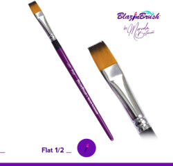 BLAZIN by Marcela Bustamante BLAZIN lapos arcfestő ecset Flat 1/2