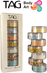 TAG Body Art TAG Shimmer & Sparkle - Mica Powder & Chunky Glitter Pack