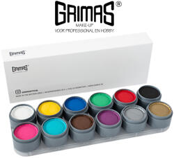 Grimas Make Up Grimas 12 színű arcfestő "A" XL készlet