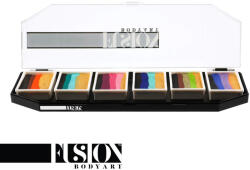 Fusion Body Art Fusion csíkos arcfesték paletta - Natalee Davies Gold Range