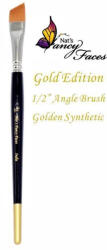 Fusion Body Art - NATALEE DAVIES Nat's Fancy 1/2" ferde lapos arcfestő ecset Gold Edition