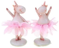  Figura unikornis szoknyában 9*8*12.5cm 2féle rózsaszín (VTA200)