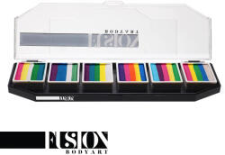 Fusion Body Art Fusion csíkos arcfesték paletta - sellők és Unikornisok - Mermaids & Unicorns