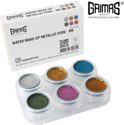 Grimas Make Up Grimas 6 színű Metal arcfestő készlet