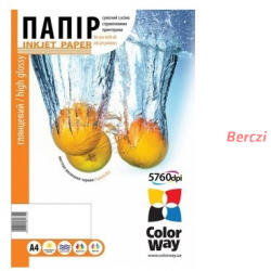 COLORWAY Fotópapír, magasfényű (high glossy), 230 g/m2, A4, 50 lap (PG230050A4) - berczitech