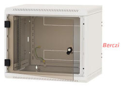 KELine Faliszekrény 6U 600x395mm mély 19 (RBA-06-AS4-CAY-A1) - berczitech